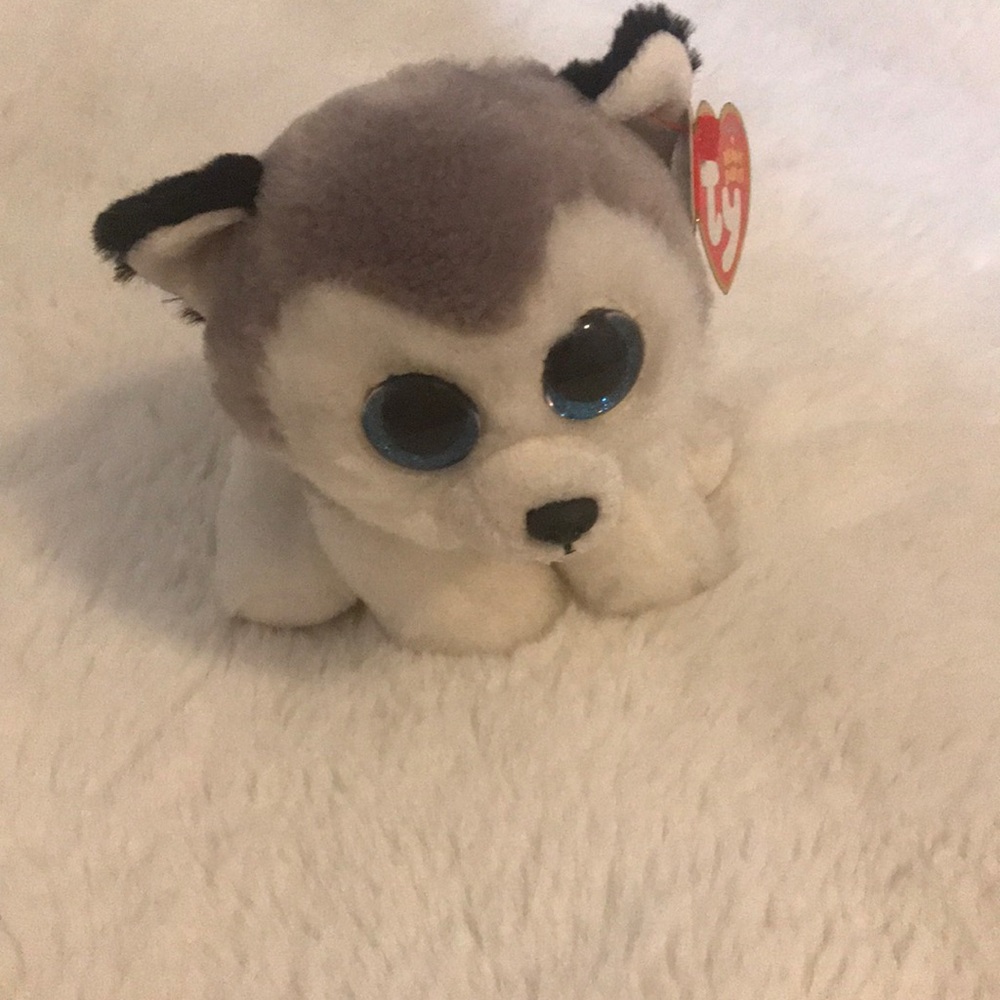 TY Beanie Babies Husky Small Doll